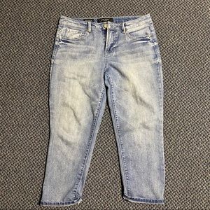 NINE WEST Cropped Jeans Midrise West End Size 8/29